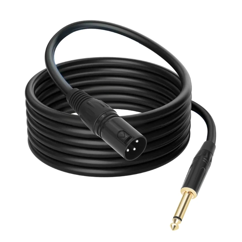   弱  1/4 ġ 6.35mm-XLR  ̺ 뷱 XLR ͼ Ŀ  ̺ ũ