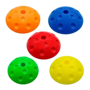 Mini WaveSpeed Ball Half Circles Balance Ball Trainer Foot Step Toy Children's Sensory Stimulation Ball Durian Ball GYM Fitness 1