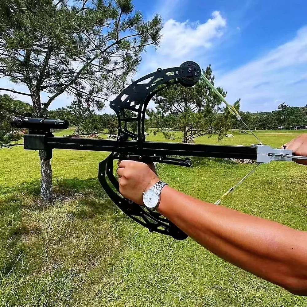 Arc à Poulies AMEYXGS 35-70 Lbs 320fps Avec Boule En Acier - Neuf