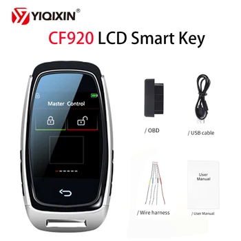 Universal CF920 modificato Smart Key LCD comodo ingresso Keyless Entry Auto lock per BMW per Benz per Toyota coreano/inglese