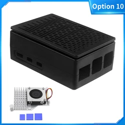 Raspberry Pi 5 Custodia di Raffreddamento con Ventola e Heatsink Opzionali