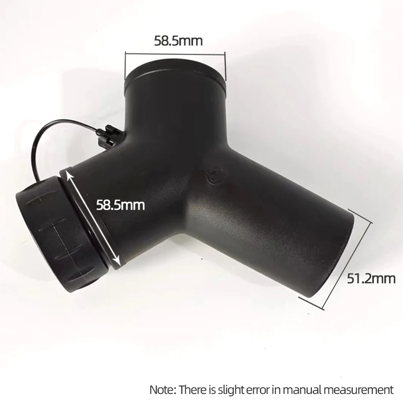Y-Tee PipeVacuum Cleaner Universal Tee Fitting For Mill Vacuum Cleaner Tubes Such As Milka FESTOOL FLEX