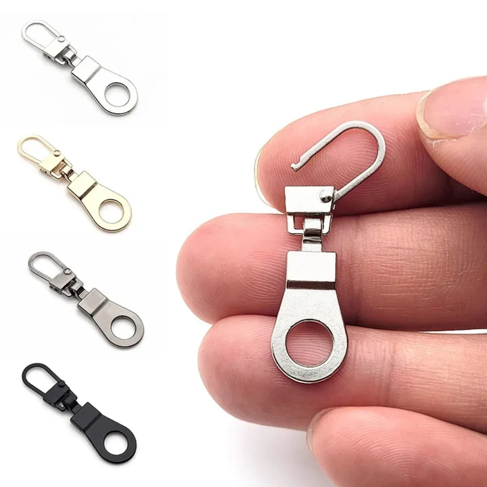 Description Picture 6 of item5PCS Metal Zip Pull Replacement Zipper Sliders Detachable Zipper Tab Repair for Clothing Backpacks Repair Sewing Accessories