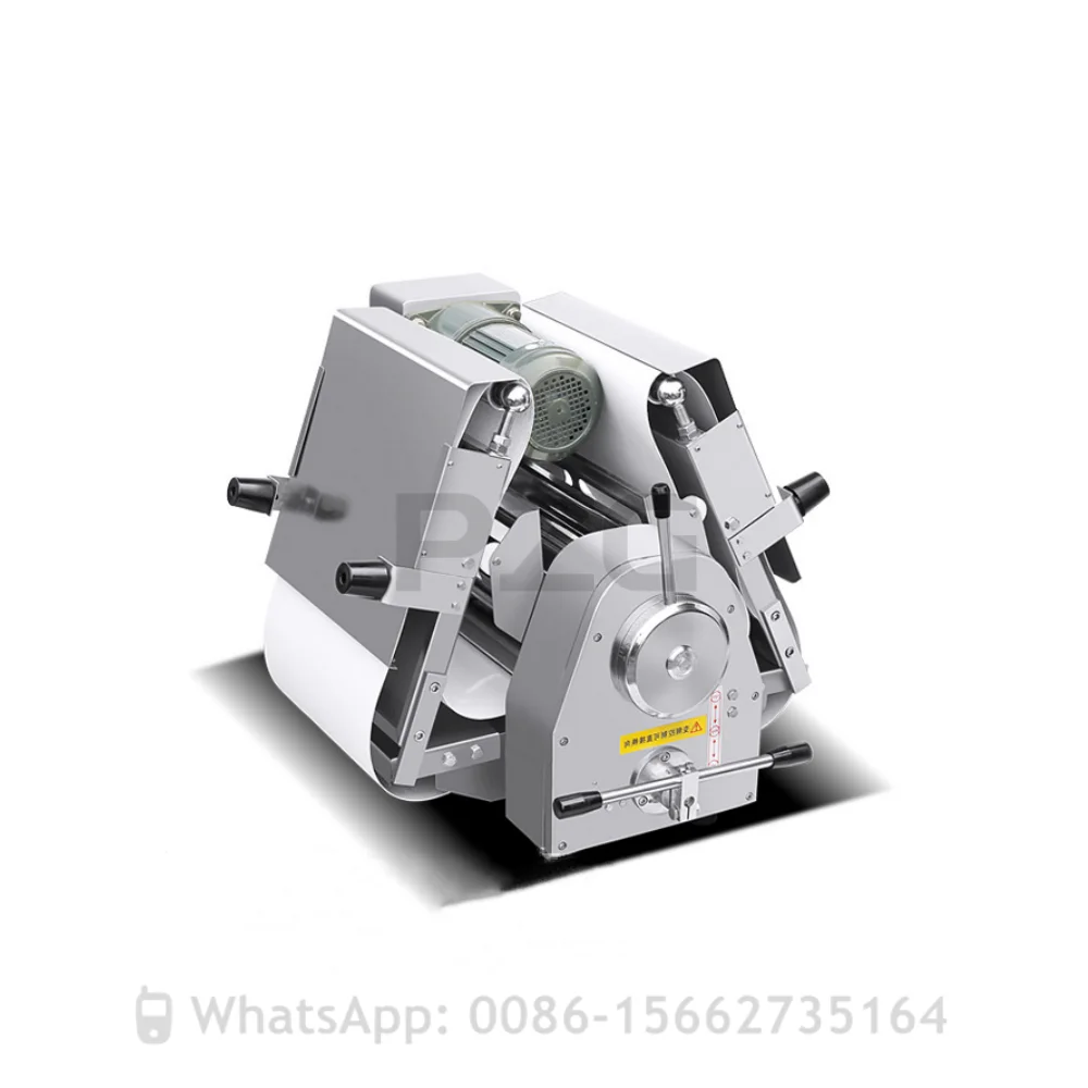 Electric Automatic Food Pizza Noodles Dough Sheeter Roller Equipment Commercial Tabletop Croissant Pastry Bakery Machine 6