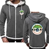 Men's Jacket Outwear Bonzai Records Music Print Sweatshirt Casual HipHop Hooded Jacket High Quality Spring Autumn Tops Outwear 5