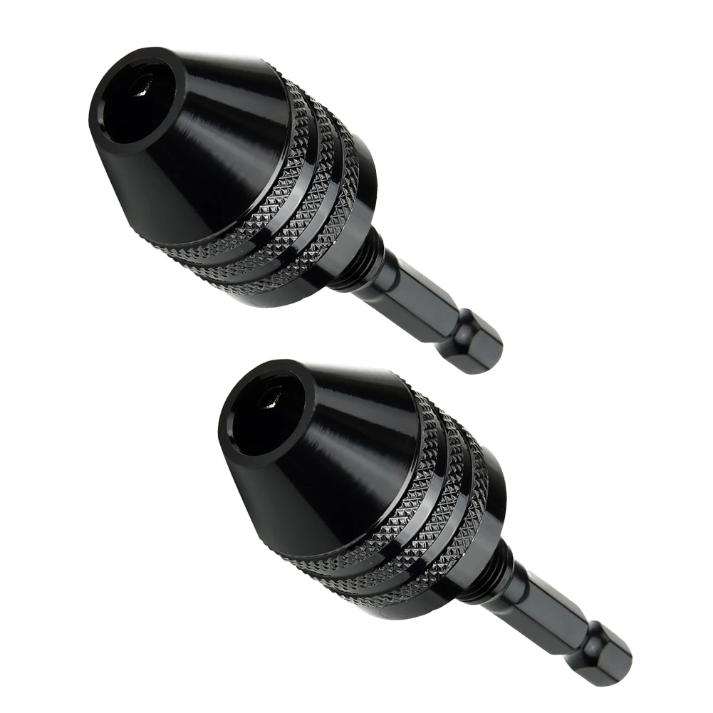 

Keyless Chuck Conversion Hex Shank Adapter Drill Bit Quick Change Driver 0.8-8mm Chuck Converter For Electric Drill