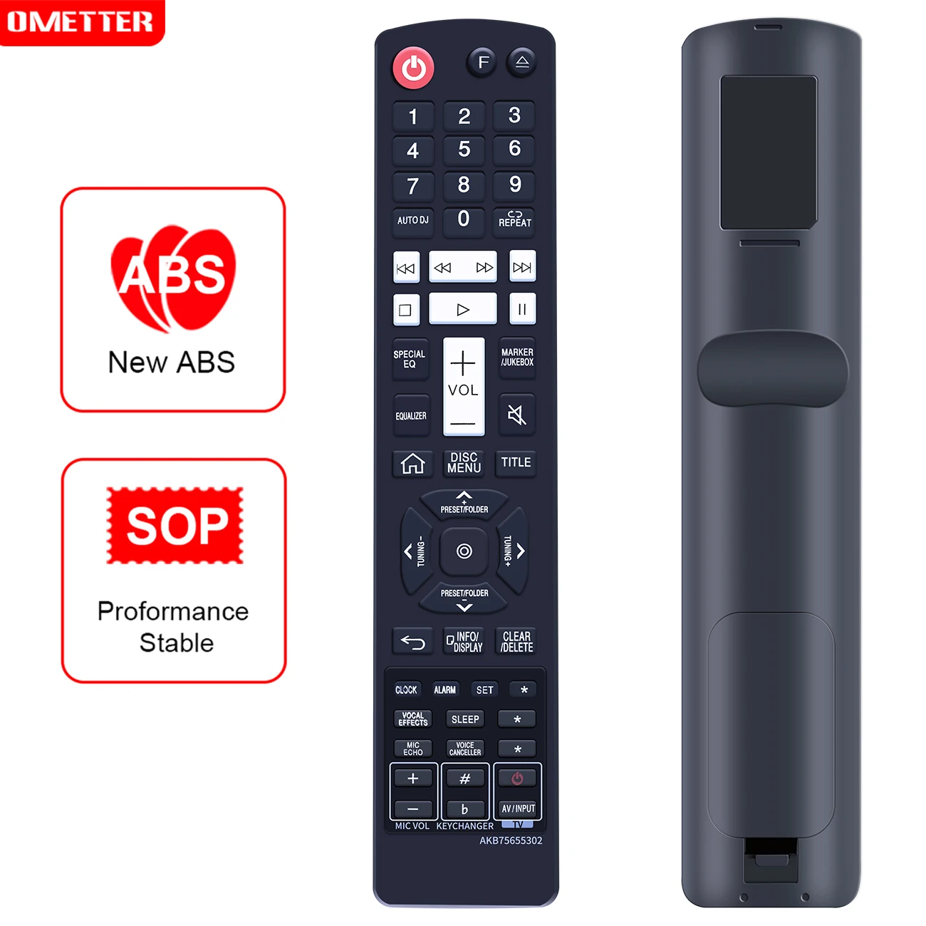 Telecomando Per Lg Akb75655302 Ol90Dk Muslimhol75Dk Xboom Mini Sistema Audio Hi-Fi