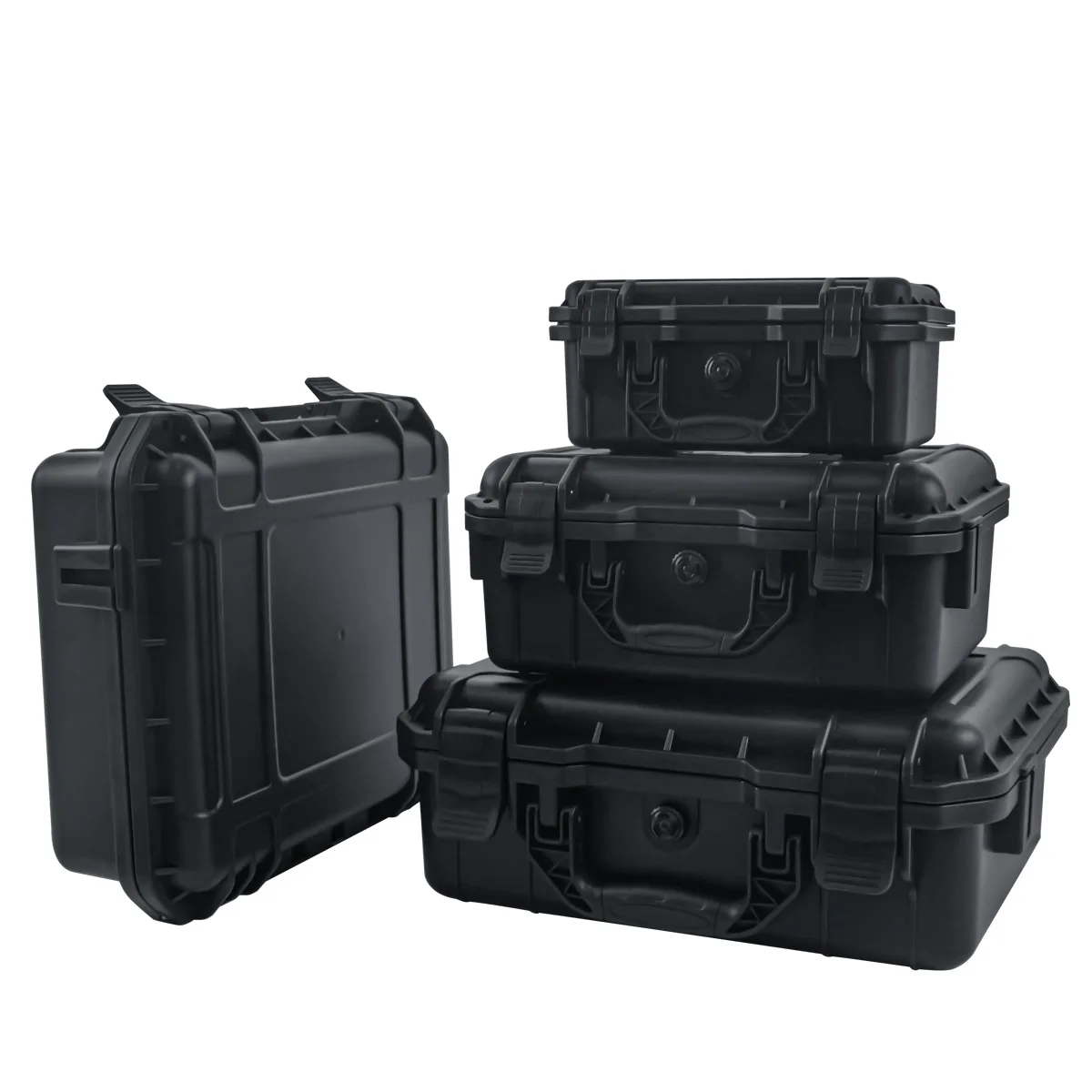 Tool Case 1pc Portable Plastic Protective Safety Tool Box Waterproof Anti-fall Precision Instrument Case Sponge Shockproof ToolBox