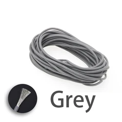 Durable Heat Resistant Silicone Stranded Cable - Multi - Length Tinned Copper Wire Collection - 20 AWG - 0.5mm2 (Grey)