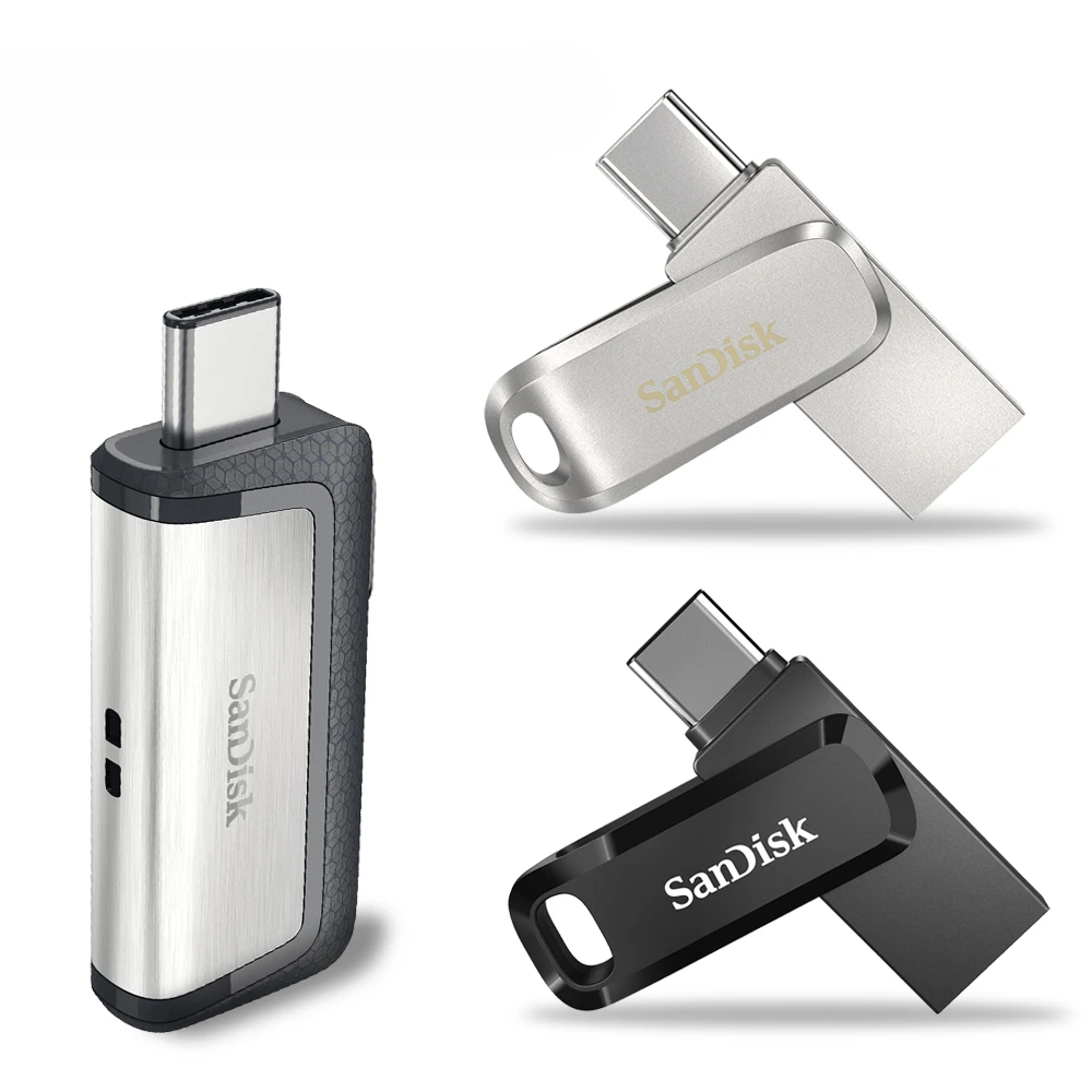 Sandisk-unidad Flash Usb 3,1, Pendrive Otg Tipo C Con Usb-a, 1tb, 512g,  256g, 128g, 64g, 32g, Ultra Dual Drive Usb A/c Stick - Usbs - AliExpress