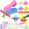 Creative 3D Plasticine Mold Modeling Clay Accessories DIY Play Dough Noodle Tool Kit Plastic Set Knife Mold Kids Educational Toy 1