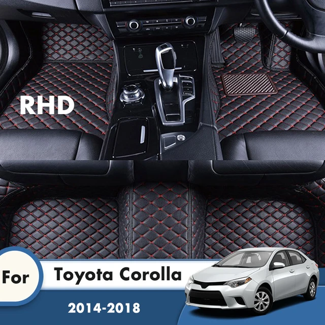 Rhd Car Floor Mats For Toyota Corolla Xi 11th E170 2018 2017 2016 2015 2014  Carpets Leather Custom Auto Accessories Interior - Floor Mats - AliExpress