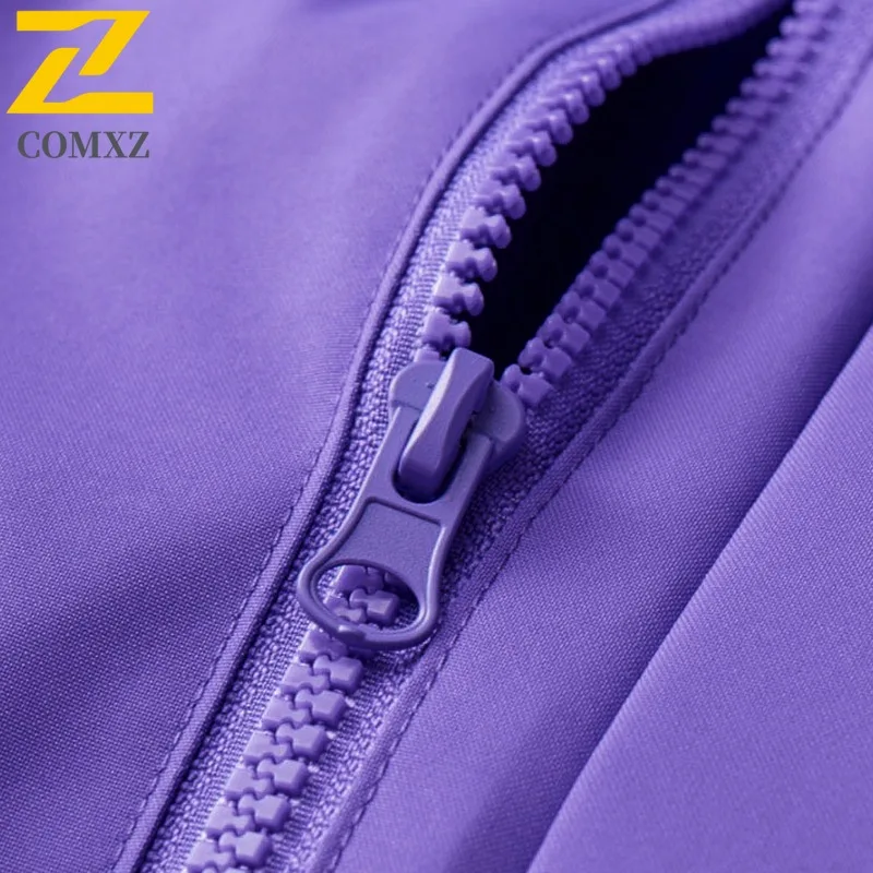 COMXZ Mens Rainproof Coat Warm New 3 in 1 Outdoor Fly Fishing Travel Coat Climbing Windproof Waterproof Wear Resistant Outerwear