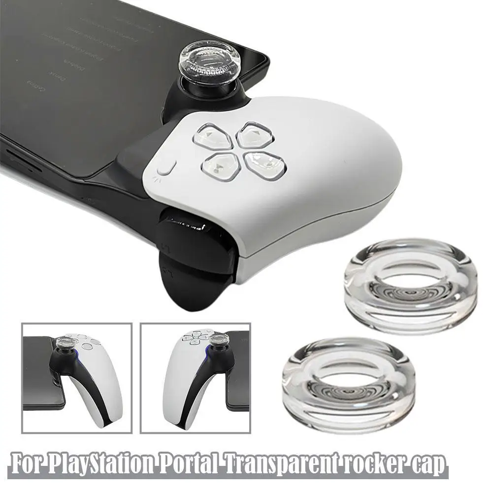1 Paio Per Ps5 Streaming Machine Rocker Cap Per Playstation Liquid Silicone Rialzato Portale Antiscivolo Console Portatile Rocker Cap