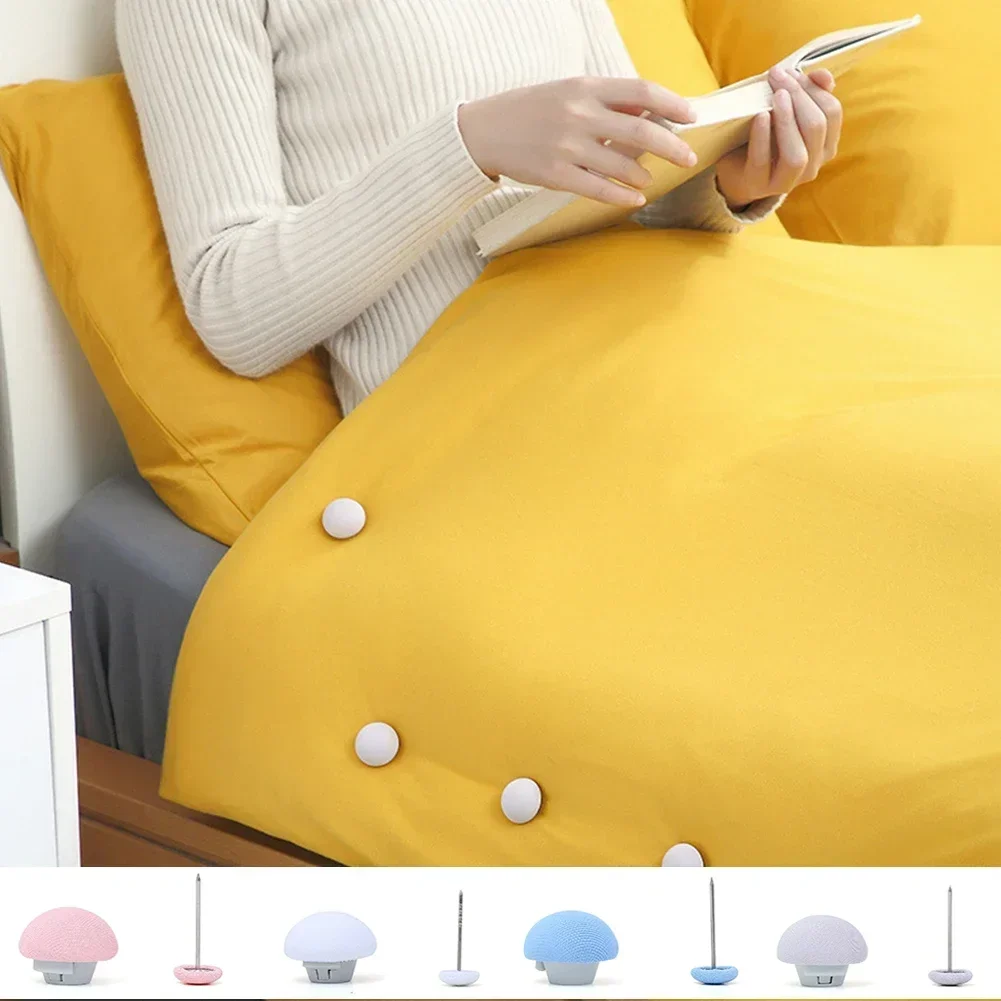 Bed Frame Mattress Fixed Hanger Set Laundry Tongs Blanket Fixing Clip Clothes Pegs Decorative Clothespin Blanket 4/8 Pieces Home