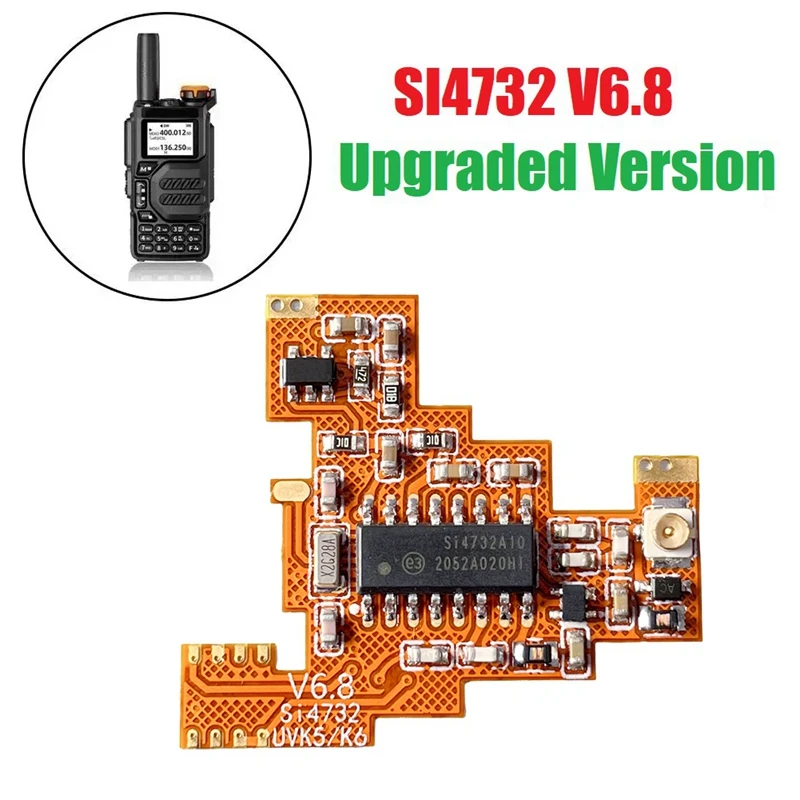 SI4732 V6.8 FPC Module 2X BL24CM2A 512KB Chip For Quansheng UVK5 K6 Shortwave Full Band/Single Sideband Reception