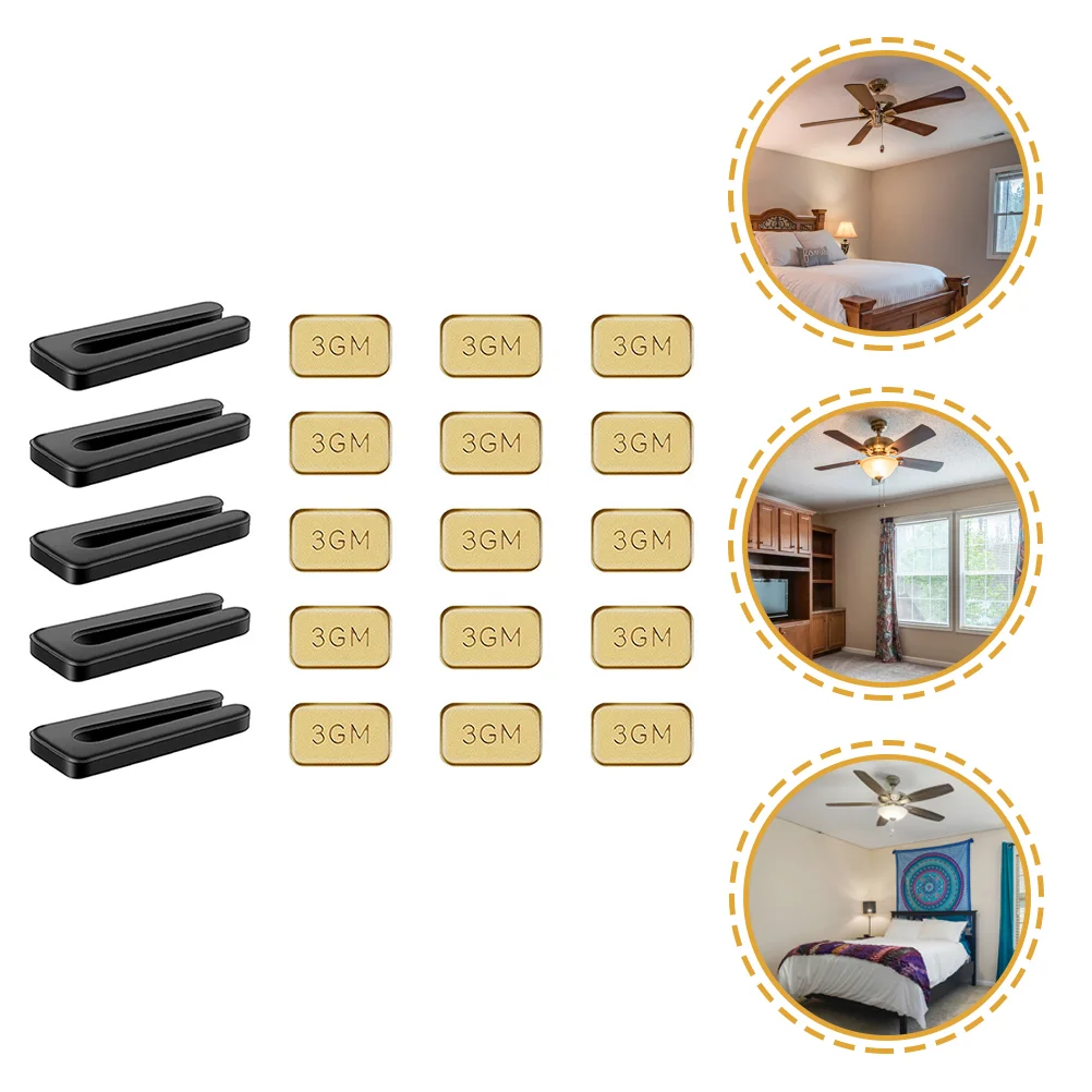

5 Sets Blade Balancing Kit Fan Blades Replacement Ceiling Tool Clips for Accessories