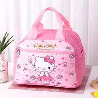 Hello Kitty Sanrio Insulated Lunch Bag, Kuromi Cinnamoroll Widened Aluminum Foil Material Bento Bag, Waterproof Oxford Fabric 6