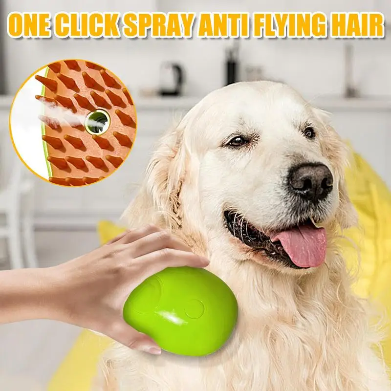 

Электрическая щетка для удаления волос с домашними животными, щетка для собак, паровая щетка для кошек, паровая щетка для собак