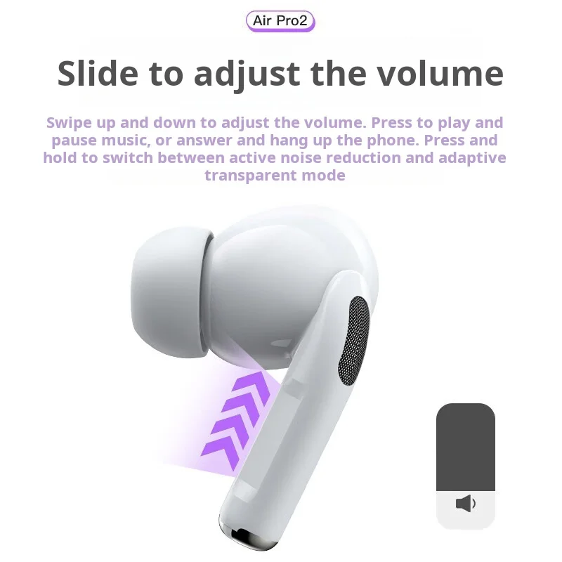 A7 Pro ANC Noise Reduction Al Display Bluetooth Earphones Stereo Earphones Sports Earphones Wreless Earphones With Microphone 3