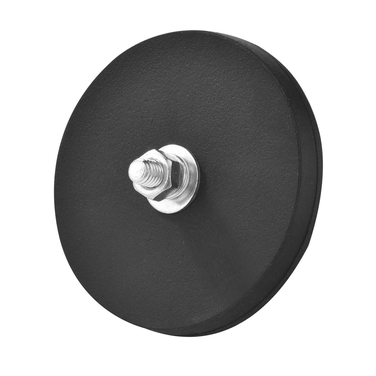 66 mm, 88 mm, 2 Stück, M6, starker Gummiriegel, Magnetfuß mit Schrauben und Unterlegscheiben, magnetisch für Arbeitslicht, SUV, Offroad-Lichtständer, fest – Detail 5