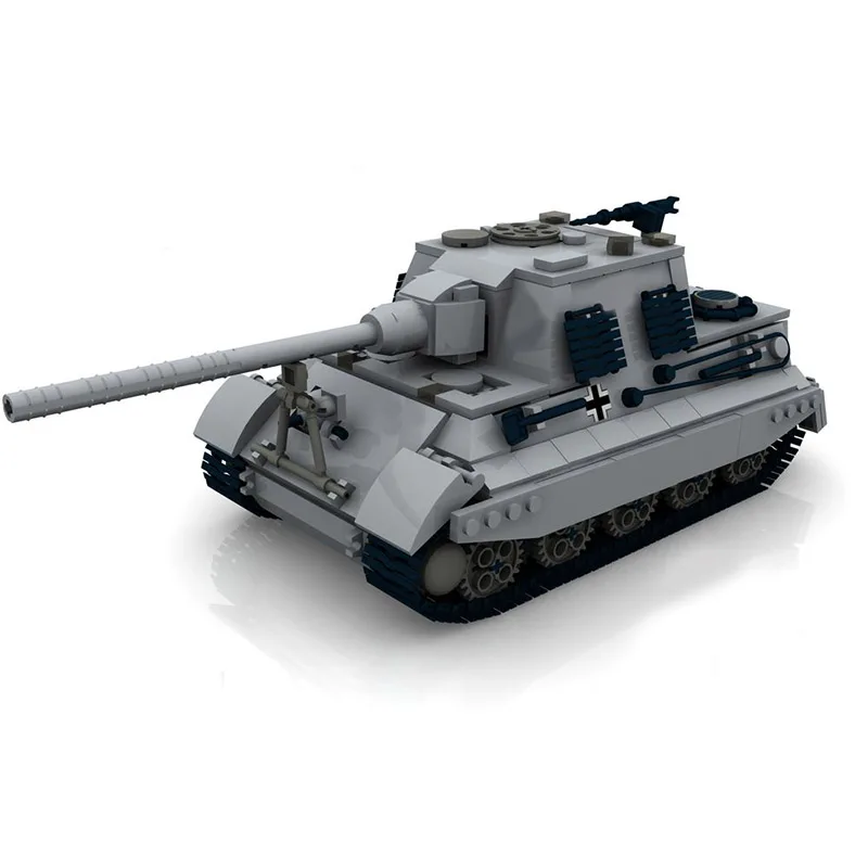 

894PCS WW2 Military MOC 1:32 Scale German Jagdtiger Tank Model creative ideas high-tech ChildToy birthdayGift Armored Car Blocks