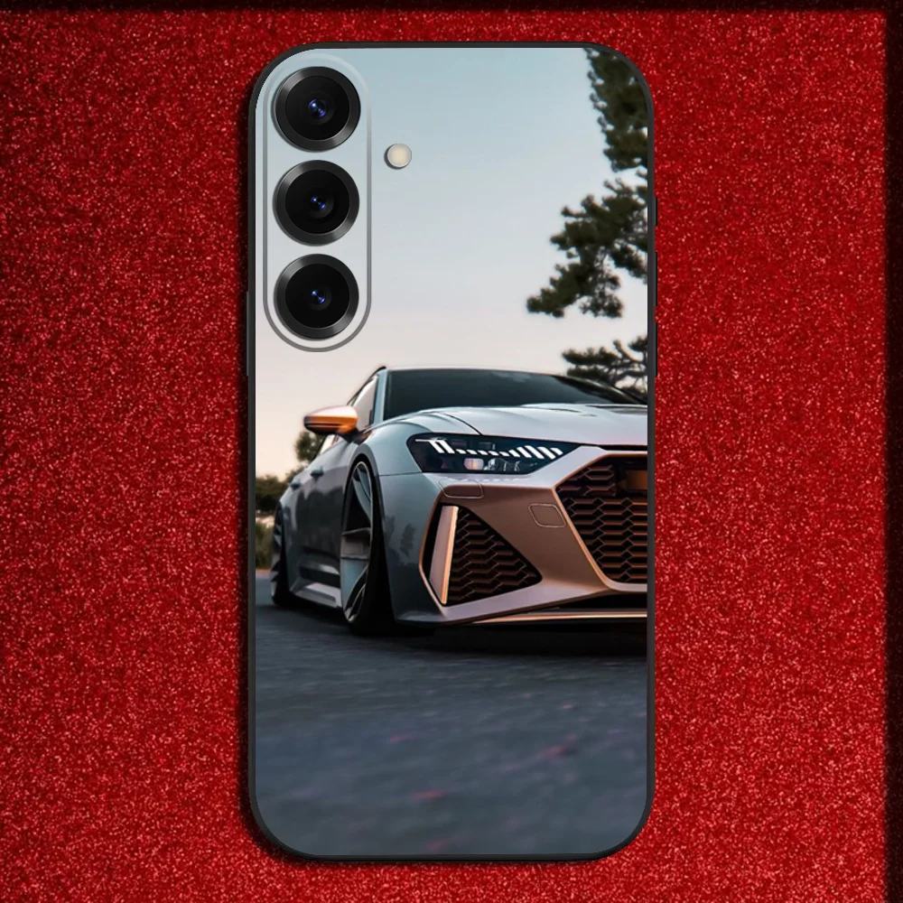 Sporty Black Car Phone Case - Premium Design