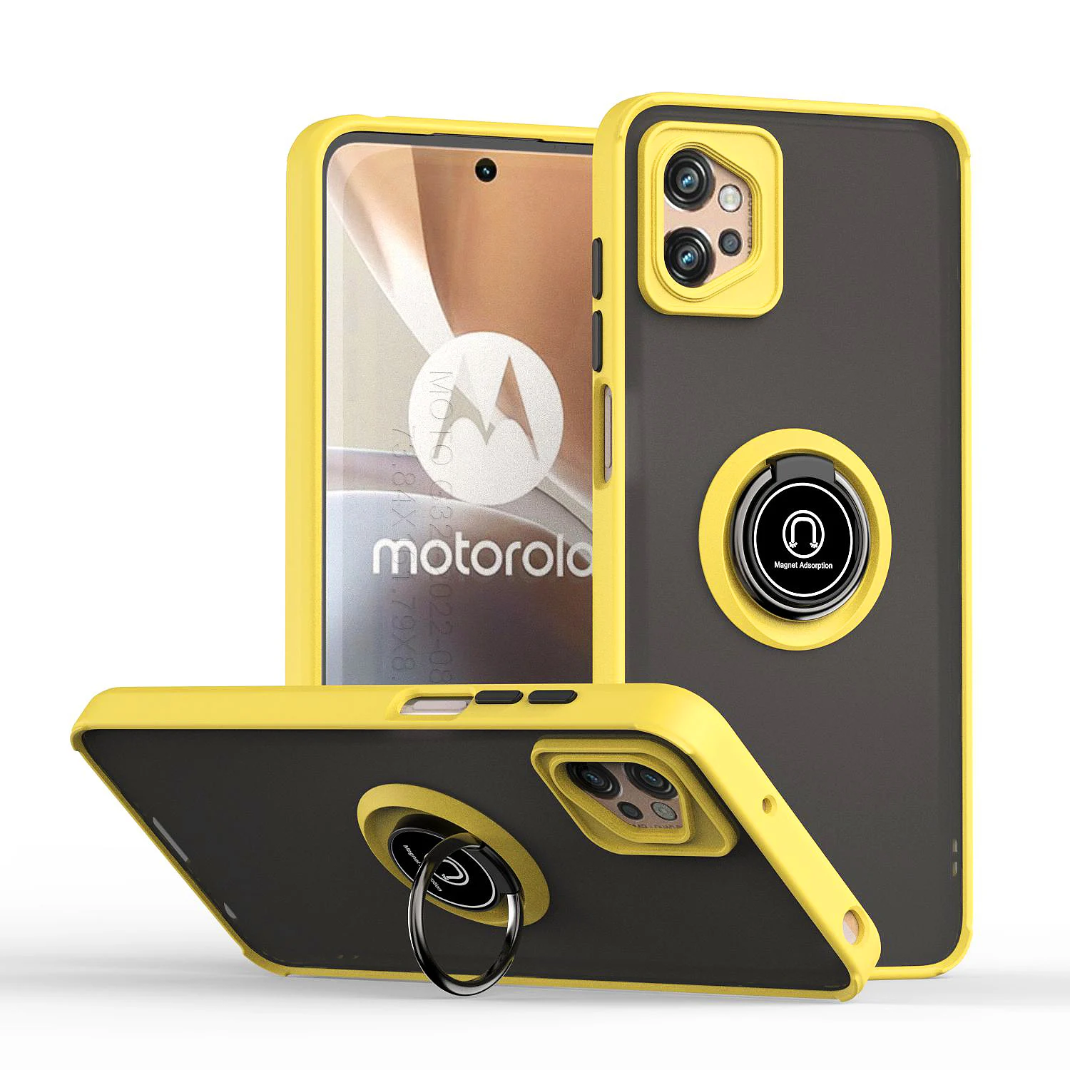 360 Rotation Bracket Case Cover for Motorola Moto G32 Vehicle