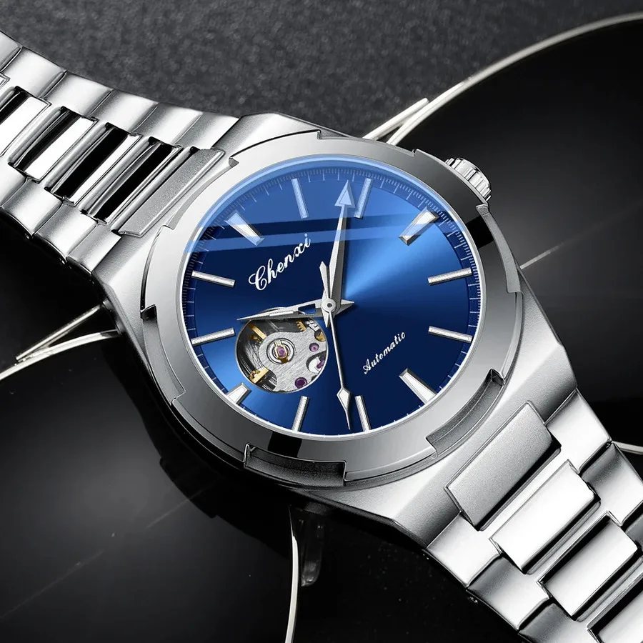 CHENXI 8856 Automatic Movement Mechanical Watches for Men Hollow