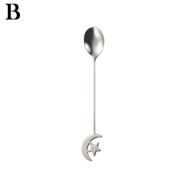 Octopus Spoons Fork Mini Metal Gold Carved Coffee Snacks Fruit Prikkers Dessert Fork Kitchen Tool Teaspoon