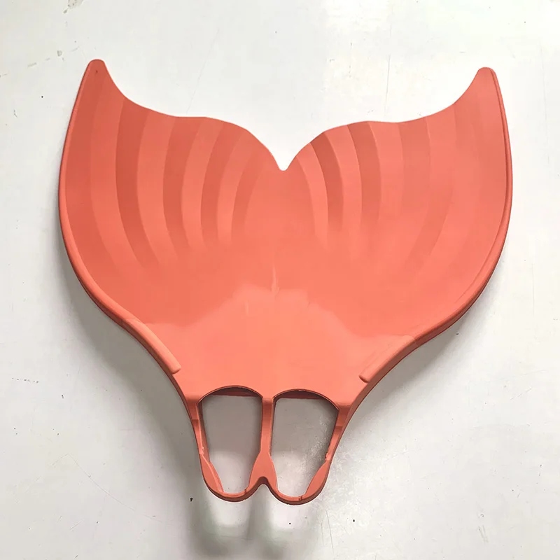 Rubber Fins Tail Adult Children Monofins Pure Silicone Rubber Diving