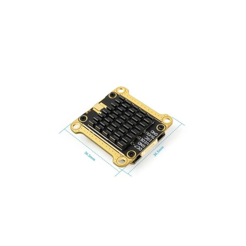 RAD VTX 5.8G 2.5W Émetteur FPV 2-8S MMCX IRC Tramp