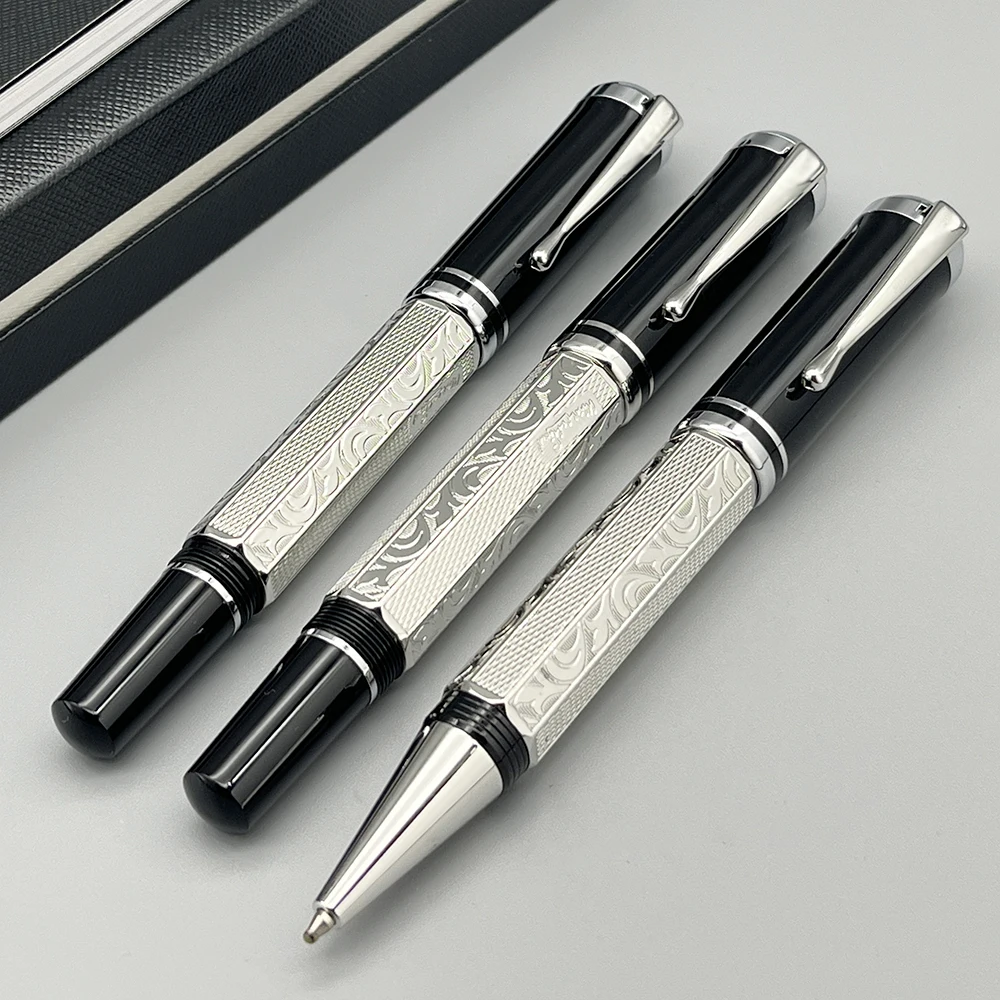 Lanlan Luxury MB Rollerball Ballpoint Pen Writer Marcel Proust Exquisite Style Carving With Gift refills