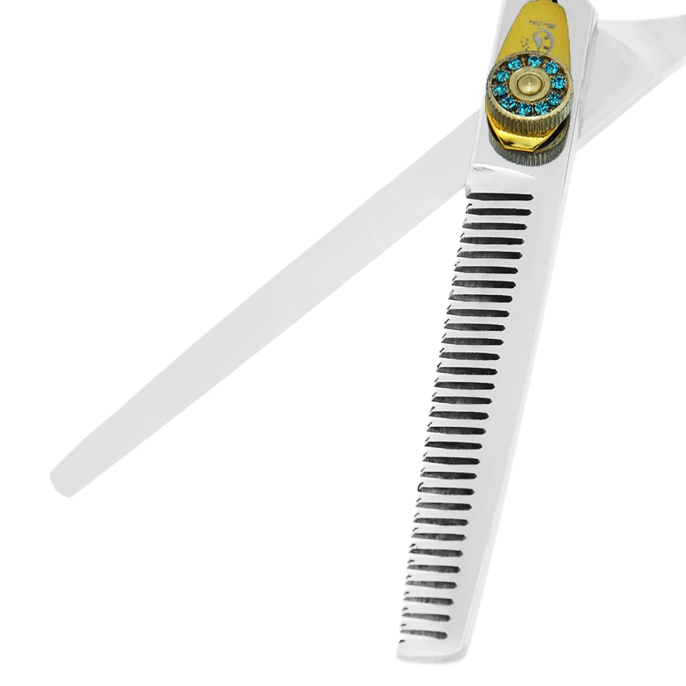 6 인치 전문 미용 가위 세트 일본 강철 날카로운 칼날 이발사 헤어 커팅 가위 살롱 가위 A0087A