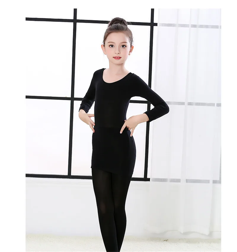 Winter Thermal Underwear Sets For Kids Gymnastics Ballet Dance