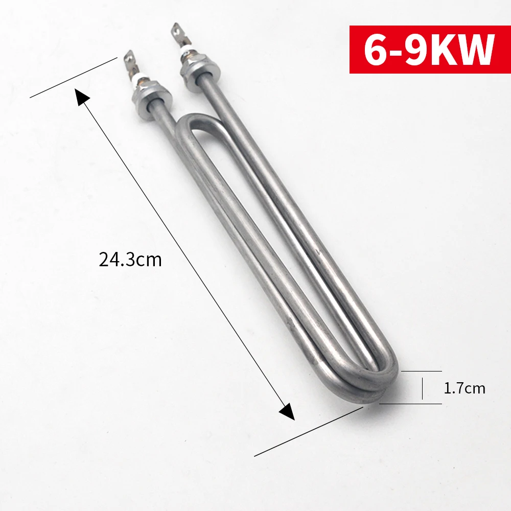 Wet Steam Sauna Accessories Heating Elements 3KW/6KW 220V for Steam Generator Sauna Heating Tube Replacement 2