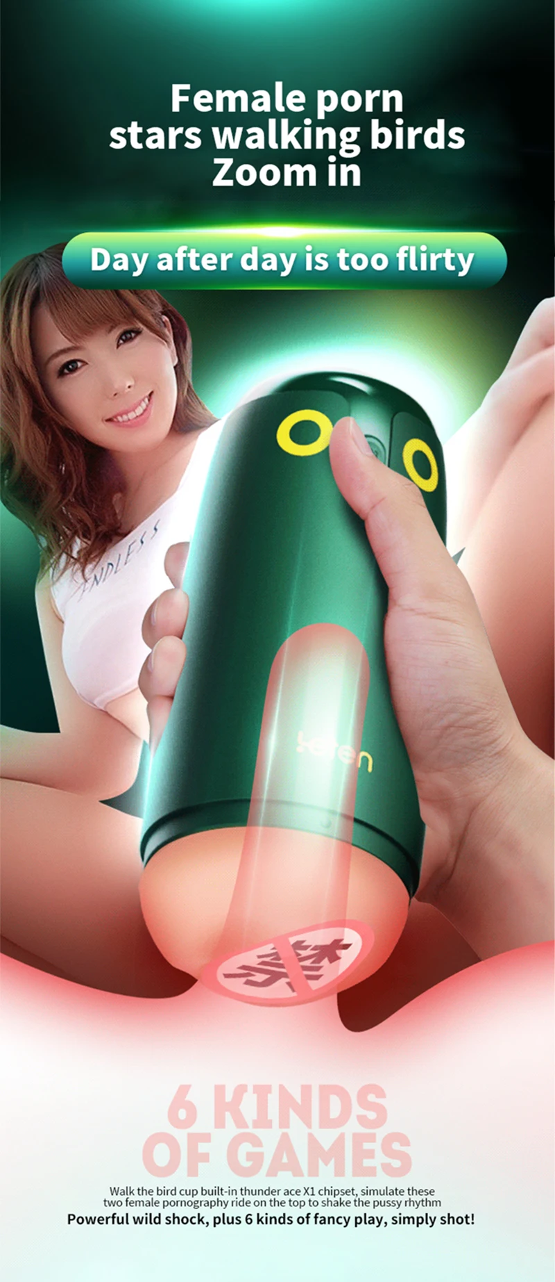 Leten Vibrator Masturbator Cup For Men With App And Vacuum Mode_voghion.com