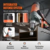 VEVOR 1450W Magnetic Drill 2" Boring Diameter 12500/12800N Portable Electric Mag Drill Press 800 RPM Magnetic Drilling Machine 5