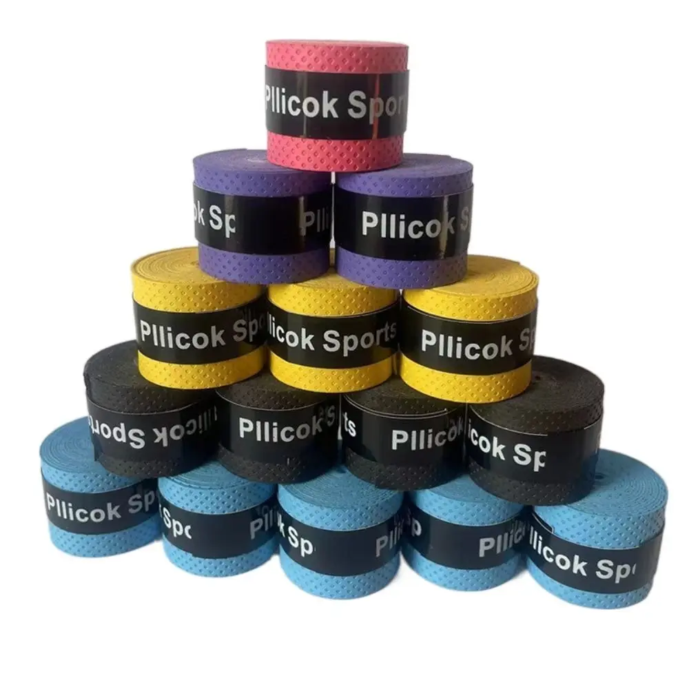 

10PCS Anti-slip Over Grip Sweat Band Comfort Wear Resistant Tennis Overgrips Tape Sturdy Cushioning Racket Sweatband Grips