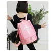 Personalised Embroidery Ballet Dance Backpack with Separate Shoe Compartment,Little Girls Ballerina Bag for Dance Toddler Bag 3