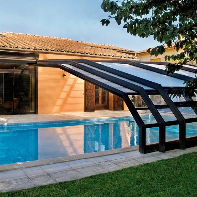 Albixon Monaco Future couverture de piscine transparente 2