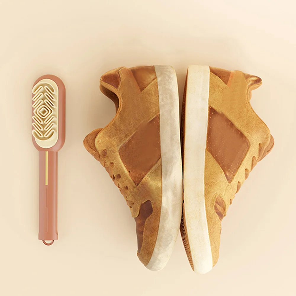 2-Sided Suede Cleaning Brush Soft Rubber Shoes Eraser Shoes Stain Dust Brush Plastic Boot Cleaner Home Accessories
