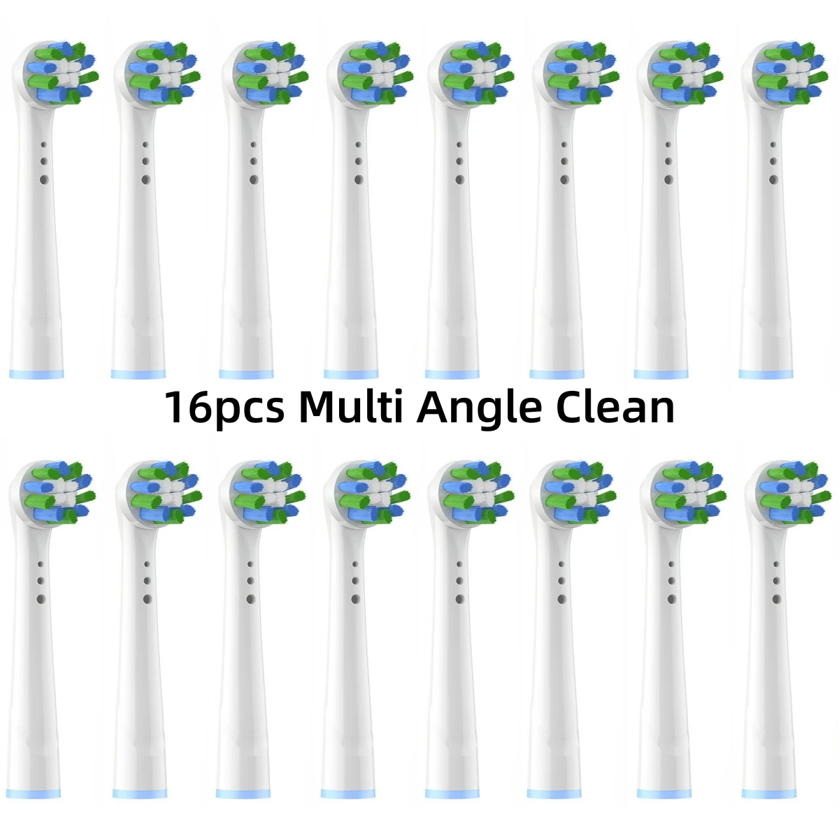 Premium Replacement Brush Heads - Pack of 16/20 for Sensitive and Cross Action Cleaning