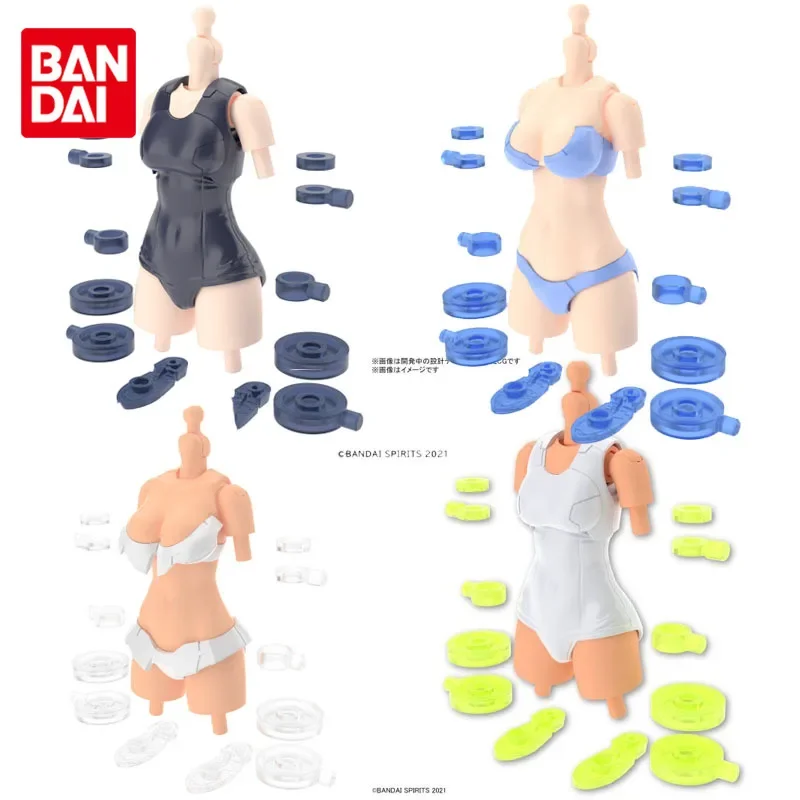 

Фигурки героев аниме Bandai, оригинальные экшн-фигурки для девочек, 30 мс, тип S04, цвет C, S03, S02, подарок для мальчиков и девочек