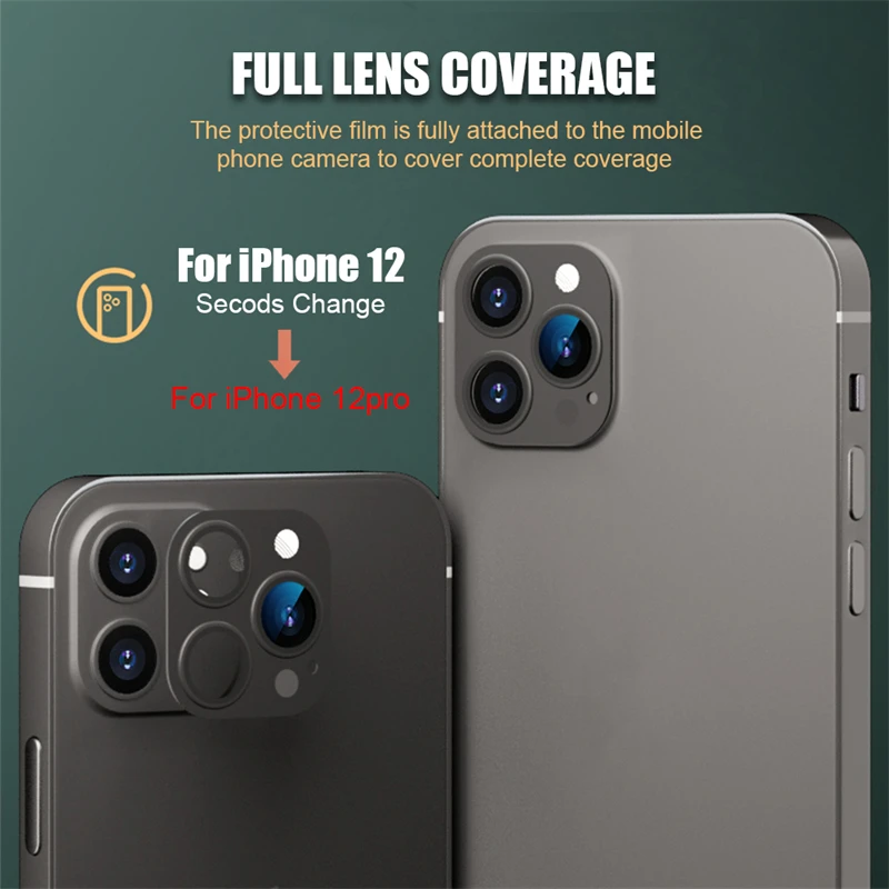 Seconds Change Fake Camera Lens Modified Sticker Protector
