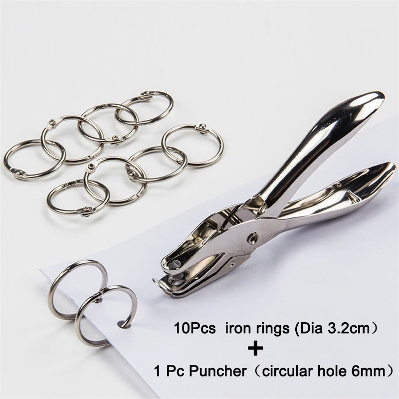 Single Hole Puncher Scrapbooking Paper Clothes Punches Star Heart Circle Hole Punch DIY Craft Shape Cutter Perforator 1.5/3/6mm paper punch hole punching tools paper craft punch circle hole punch