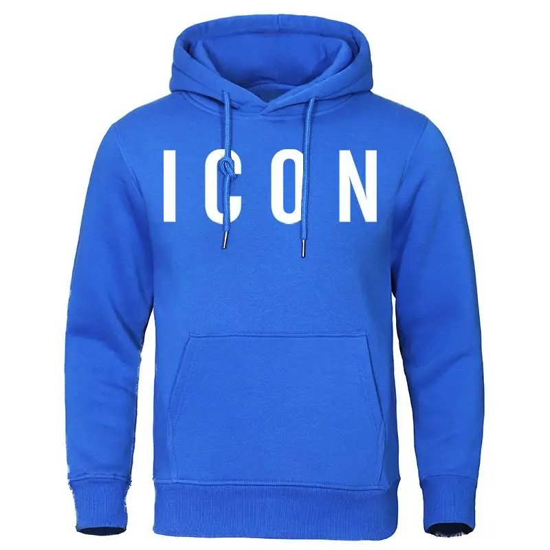 Hip Hop Hoodies Icon 2022 S-3XL Oversized blue