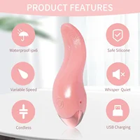 10 modi Heizung Zunge Lecken Vibrator Für Frauen G-punkt Klitoris Stimulator Nippel Weibliche Masturbator Vibrator Sex Spielzeug Aldult 5