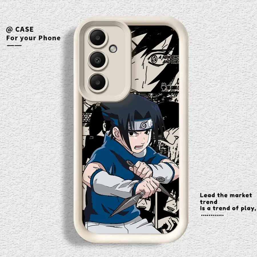 N-Narutos Sasukes Soft Cover Phone Case