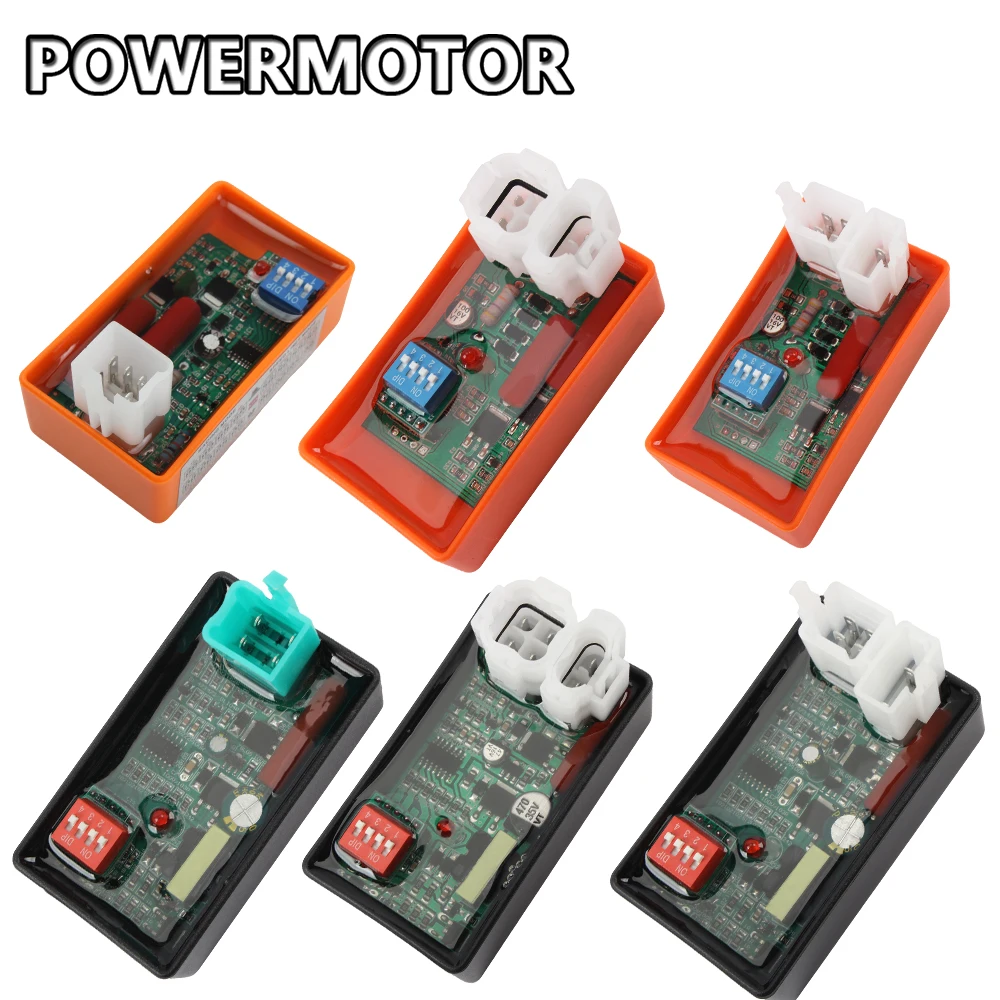 4 5 6 Pin AC CDI Racing Box DIP Switch Motorcycle Lgnition Speed For WAVE100 Racing GY6 YX140 CG 125 150 110 Accessories